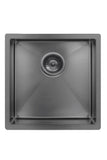 Kitchen Sink - Single Bowl 450 x 450 - Gunmetal Black - MKSP-S450450-GM