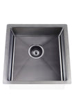 Kitchen Sink - Single Bowl 450 x 450 - Gunmetal Black - MKSP-S450450-GM
