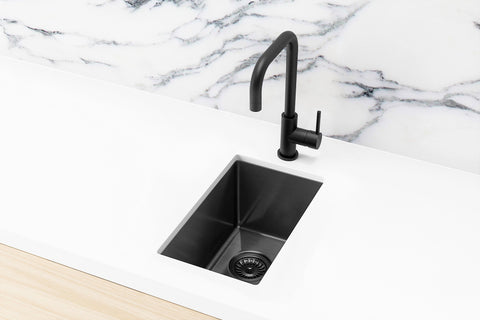 Bar Sink - Single Bowl 382 x 272 - Gunmetal Black