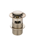 Basin Pop Up Waste 32mm - Overflow / Slotted - Champagne - MP04-A-CH