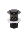 Basin Pop Up Waste 32mm - Overflow / Slotted - Matte Black - MP04-A