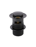 Basin Pop Up Waste 32mm - Overflow / Slotted - Matte Black - MP04-A
