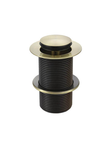 Meir 32mm Basin Pop-Up Waste without Overflow - Tiger Bronze Gold