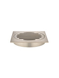 Square Floor Grate Shower Drain 100mm outlet - Champagne - MP06-100-CH