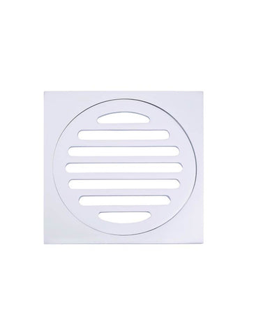 Meir Floor Shower Grate - 100mm - Polished Chrome
