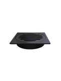 Meir Floor Shower Grate - 100mm - Matte Black - MP06-100