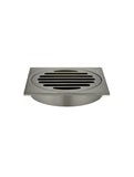 Square Floor Grate Shower Drain 100mm outlet - Shadow - MP06-100-PVDGM