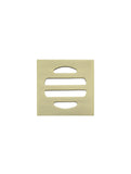 Square Floor Grate Shower Drain 50mm outlet - PVD Tiger Bronze - MP06-50-PVDBB