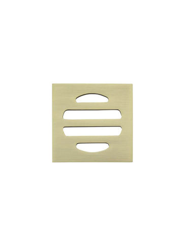 Meir Floor Shower Grate - 50mm - Tiger Bronze Gold