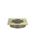 Meir Floor Shower Grate - 80mm - Tiger Bronze Gold - MP06-80-PVDBB