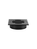 Meir Floor Shower Grate - 80mm - Matte Black - MP06-80