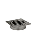 Square Floor Grate Shower Drain 80mm outlet - Shadow - MP06-80-PVDGM