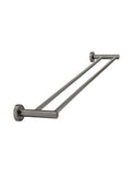 Round Double Towel Rail 600mm - Shadow - MR01-R-PVDGM