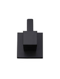 Square Robe Hook - Matte Black - MR03