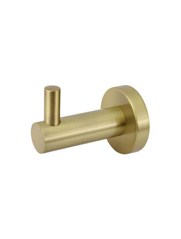 Meir Round Robe Hook - Tiger Bronze Gold