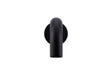 Round Curved Bath Spout - Matte Black - MS05