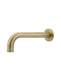 Round Curved Bath Spout - PVD Tiger Bronze - MS05-PVDBB