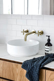 Round Curved Bath Spout - PVD Tiger Bronze - MS05-PVDBB