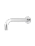 Round Curved Bath Spout - Polished Chrome - MS05-C
