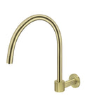 Round High-Rise Swivel Wall Spout - PVD Tiger Bronze - MS07-PVDBB