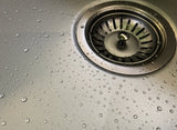 Sink Strainer and Waste Plug Basket with Stopper - PVD Brushed Nickel - MST04-NK
