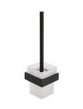 Square Toilet Brush & Holder - Matte Black (SKU:MTO01) by Meir - MTO01