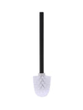 Round Toilet Brush & Holder - Matte Black (SKU:MTO01-R) by Meir - MTO01-R