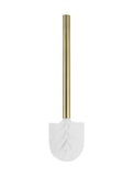 Round Toilet Brush & Holder - Tiger Bronze (SKU:MTO01-R-BB) by Meir - MTO01-R-PVDBB