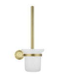 Round Toilet Brush & Holder - Tiger Bronze (SKU:MTO01-R-BB) by Meir - MTO01-R-PVDBB