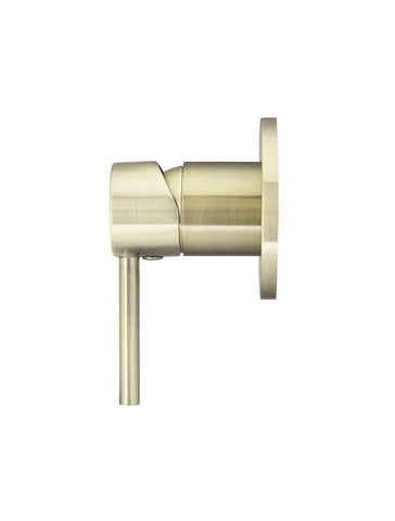 Round Wall Mixer - PVD Tiger Bronze