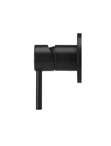 Round Wall Mixer - Matte Black