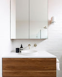 Round Curved Bath Spout - PVD Brushed Nickel - MS05-PVDBN