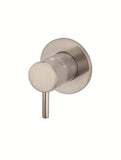 Round Wall Mixer short pin-lever - Champagne - MW03S-CH