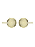 Round Quarter Turn Wall Top Assemblies - PVD Tiger Bronze - MW06-PVDBB