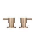 Round Quarter Turn Wall Top Assemblies - Champagne - MW06-CH