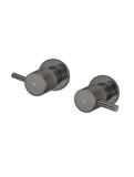 Round Quarter Turn Wall Top Assemblies - Shadow - MW06-PVDGM