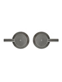 Round Quarter Turn Wall Top Assemblies - Shadow - MW06-PVDGM