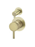 Round Diverter Mixer - Tiger Bronze Gold - MW07TS-PVDBB