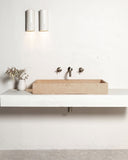 Round Cross Handle Jumper Valve Wall Top Assemblies - PVD Brushed Nickel - MW08JL-PVDBN