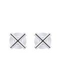 Round Cross Handle Jumper Valve Wall Top Assemblies - Polished Chrome - MW08JL-C