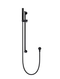 Round Shower on Rail Column - Matte Black - MZ0402-R