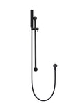 Round Shower on Rail Column - Matte Black - MZ0402-R