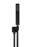 Square Shower on Bracket - Matte Black - MZ05