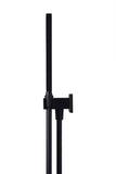 Square Shower on Bracket - Matte Black - MZ05