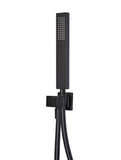 Meir Square Hand-shower on Bracket - Matte Black - MZ05
