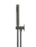 Round Shower on Bracket - Shadow - MZ06-R-PVDGM