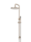 Round Combination Shower Rail, 300mm Rose, Single Function Hand Shower - Champagne - MZ0706-R-CH