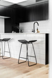Round Kitchen Mixer Tap - Matte Black - MK03