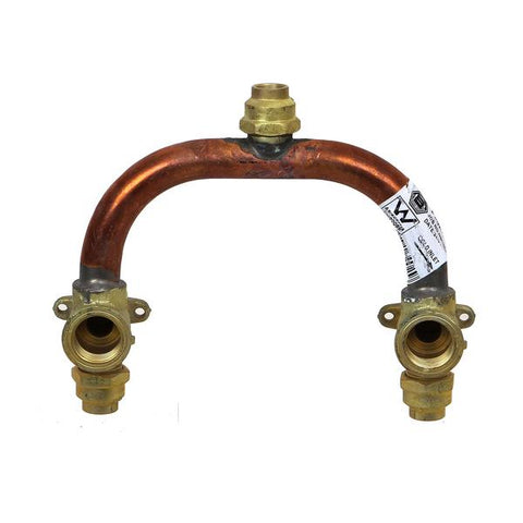 Brasshards 15mm Riser U Type Compression Shower Assembly