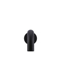 Round Curved Basin Wall Spout - Matte Black - MBS05